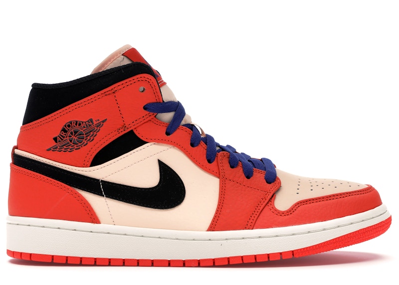 metallic orange jordan 1 mid