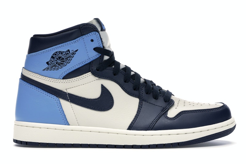Jordan 1 Retro High Obsidian UNC