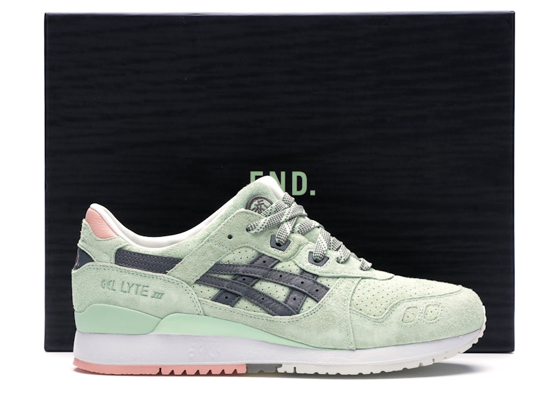 Asics gel lyte 3 neon seaglass best sale