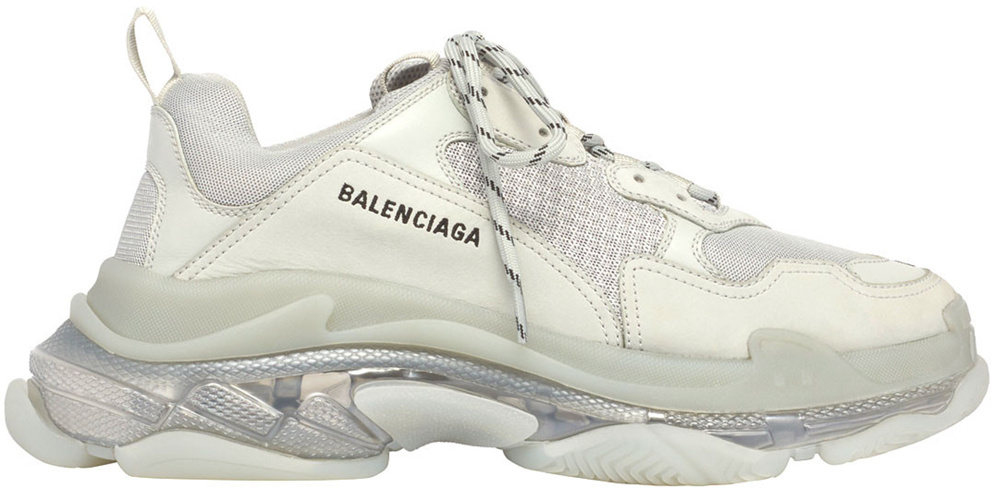 Balenciaga Man White Triple S Clear Sole Sneakers  Men for Men  Lyst UK