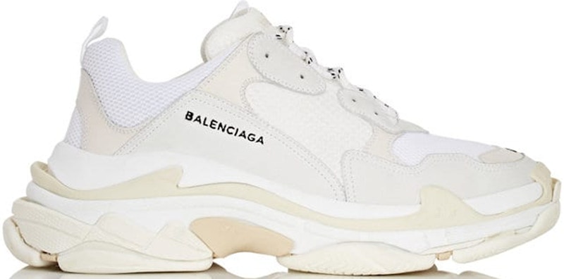 Balenciaga Triple S White - 483546W06F19000 - HypeAnalyzer