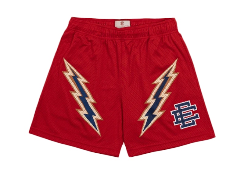 Eric Emanuel EE Basic Lightning Bolt Short Red/Copper/Blue