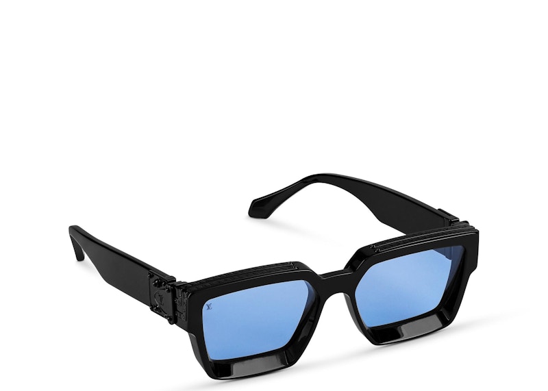 Louis Vuitton 1.1 Millionaires Sunglasses Black/Blue HypeAnalyzer