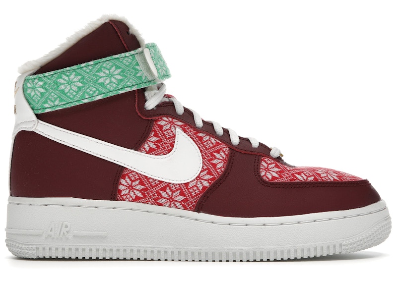 Nike Air Force 1 High Nordic Christmas (2020) - DC1620-600 - HypeAnalyzer