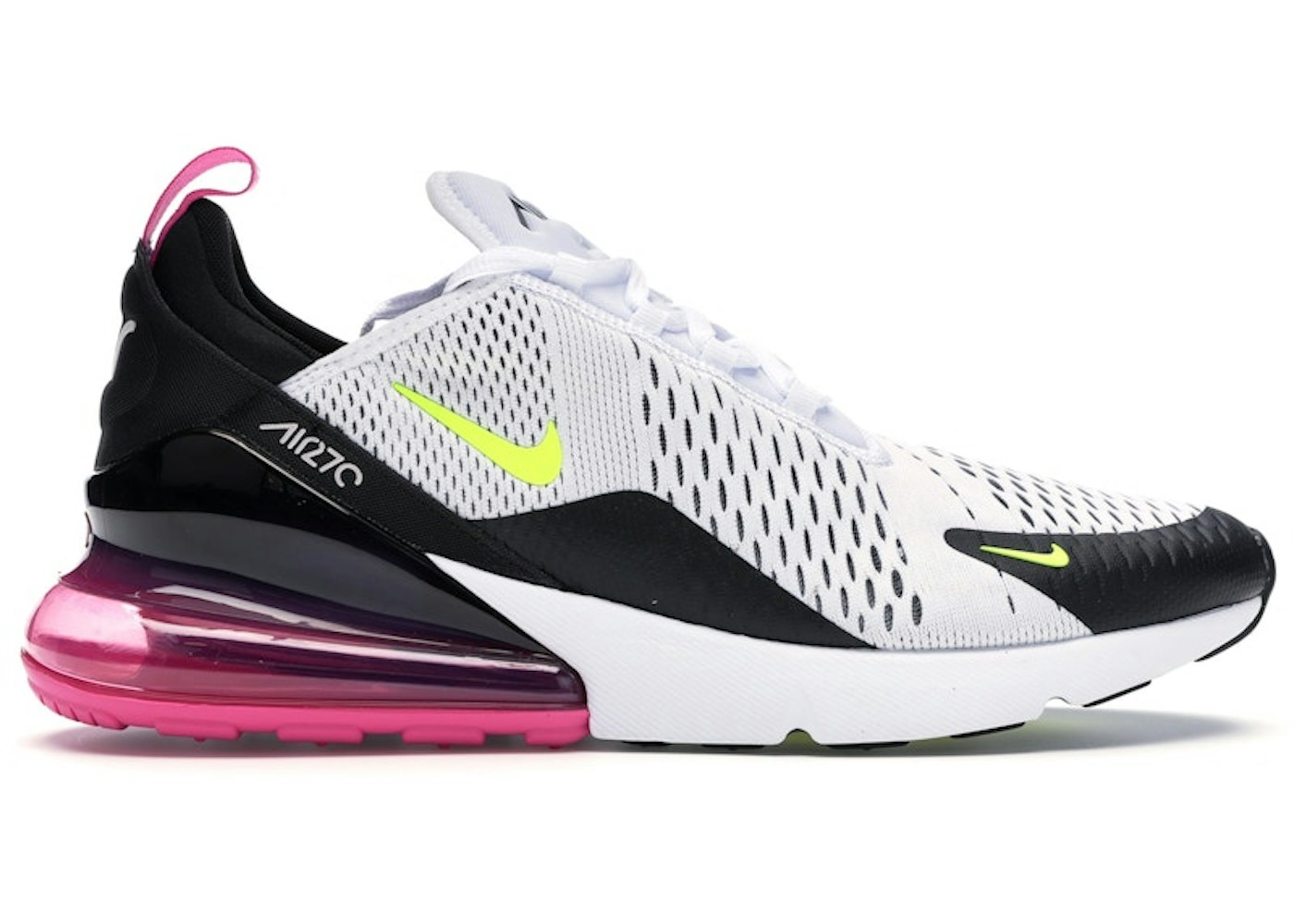 Nike Air Max 270 White Black Fuchsia Volt Ah8050 109 Hypeanalyzer Nike Air Max 270 White Black Fuchsia Volt Ah8050 109 Hypeanalyzer