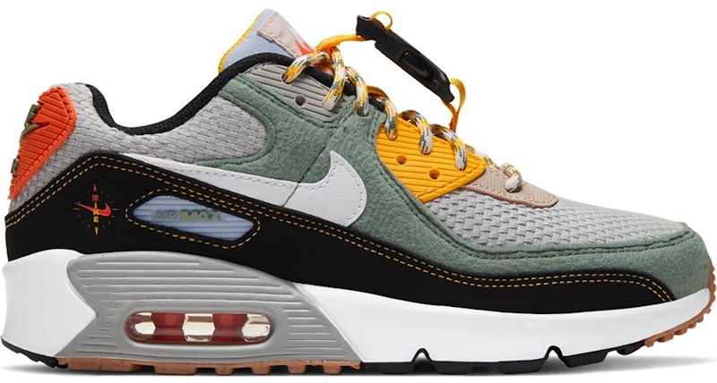 Nike Air Max 90 Buckle Spiral Sage (GS) - DC2529-300 - HypeAnalyzer