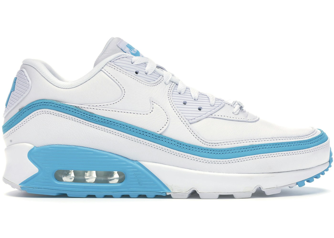 Nike air max 90 white blue fury Clearance