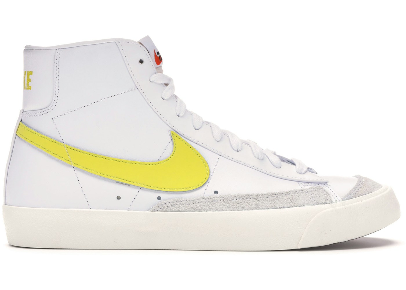 Nike Blazer Mid 77 Vintage Optic Yellow - BQ6806-101 - HypeAnalyzer