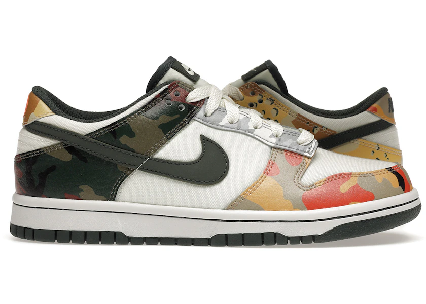 Nike Dunk Low Sail Multi-Camo (GS)