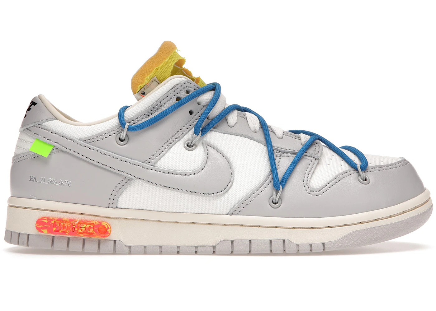 Nike Dunk Low Off-White Lot 10 - DM1602-112 - HypeAnalyzer