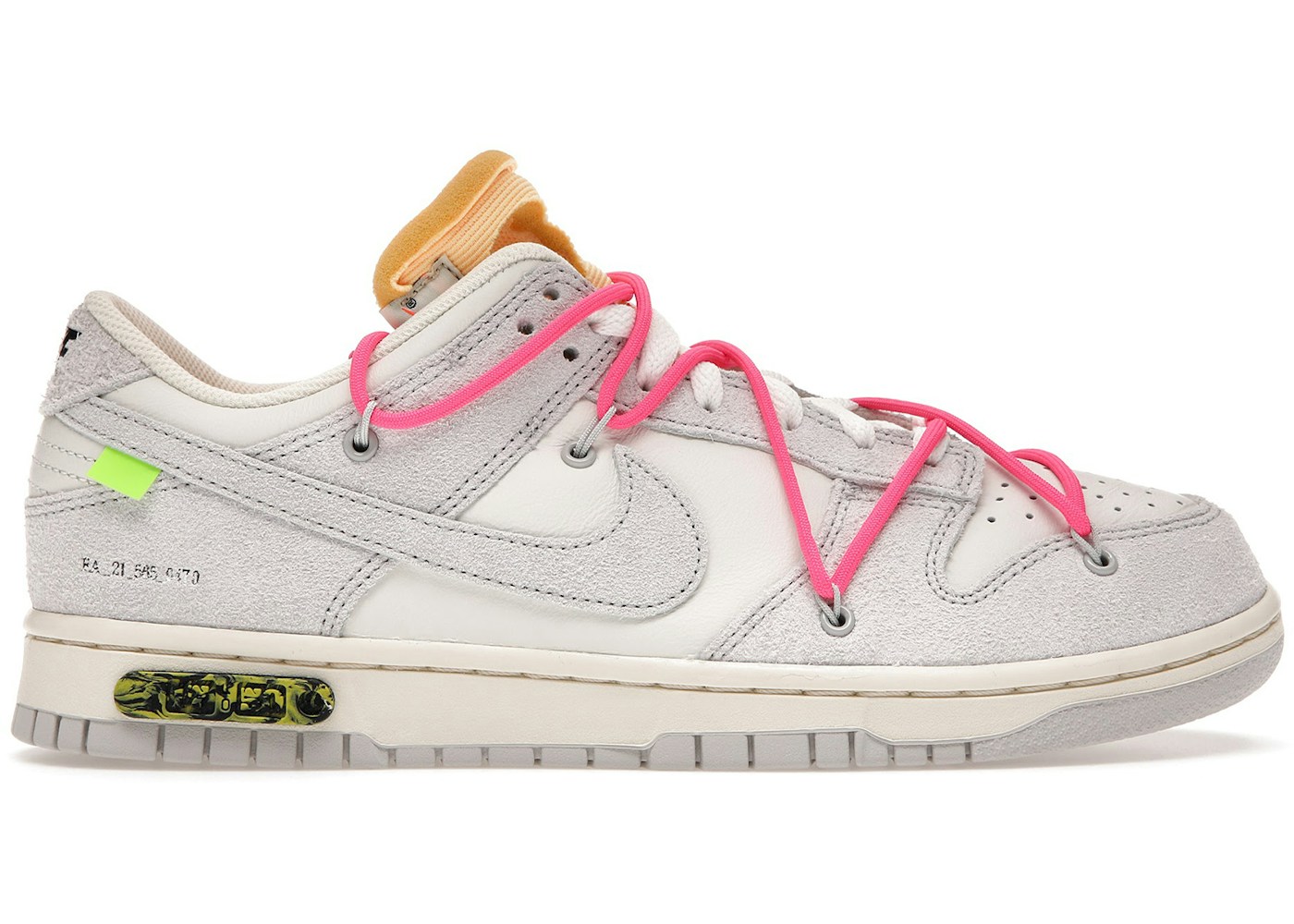 Nike Dunk Low Off-White Lot 17 - DJ0950-117 - HypeAnalyzer