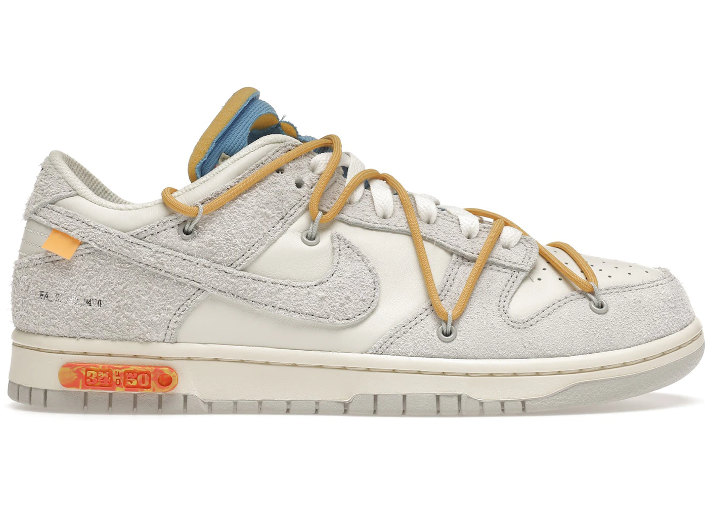 Nike Dunk Low Off-White Lot 34 - DJ0950-102 - HypeAnalyzer