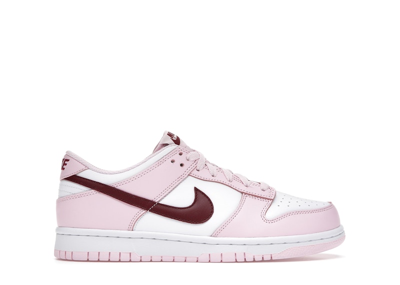 Nike Dunk Low Pink Foam Red White (GS)
