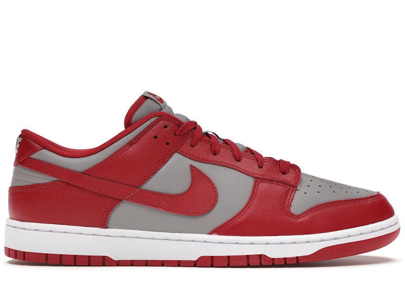 Nike Dunk Low Retro Medium Grey Varsity Red UNLV (2021)