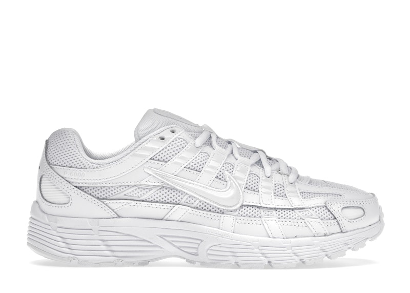 Nike P 6000 Triple White (W)