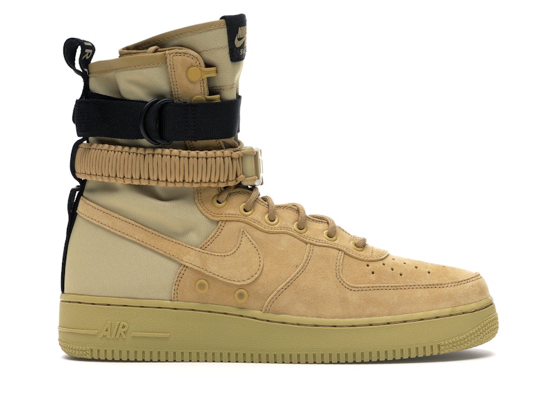Nike SF Air Force 1 High Club Gold - 864024-700 - HypeAnalyzer