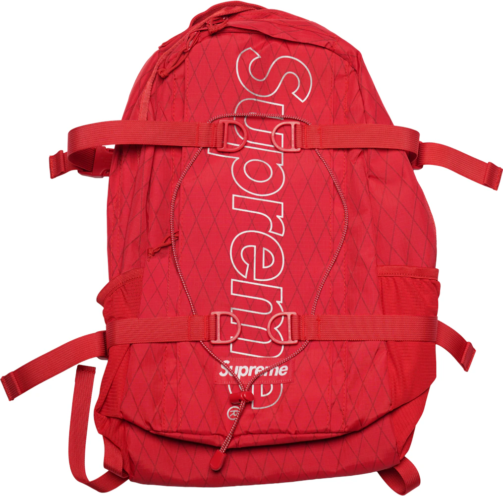 Unboxing : Supreme CORDURA Backpack (SS18) Red 