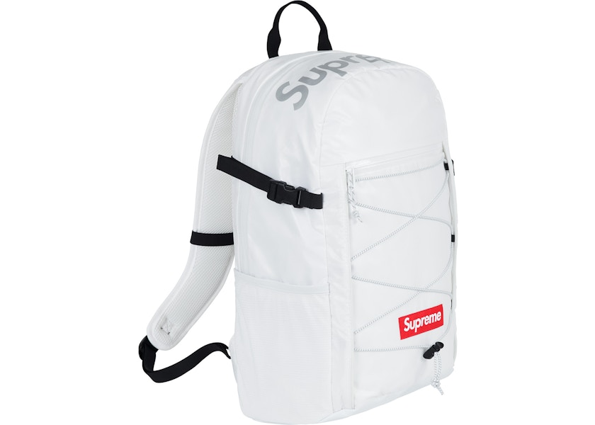Supreme FW17 Backpack White