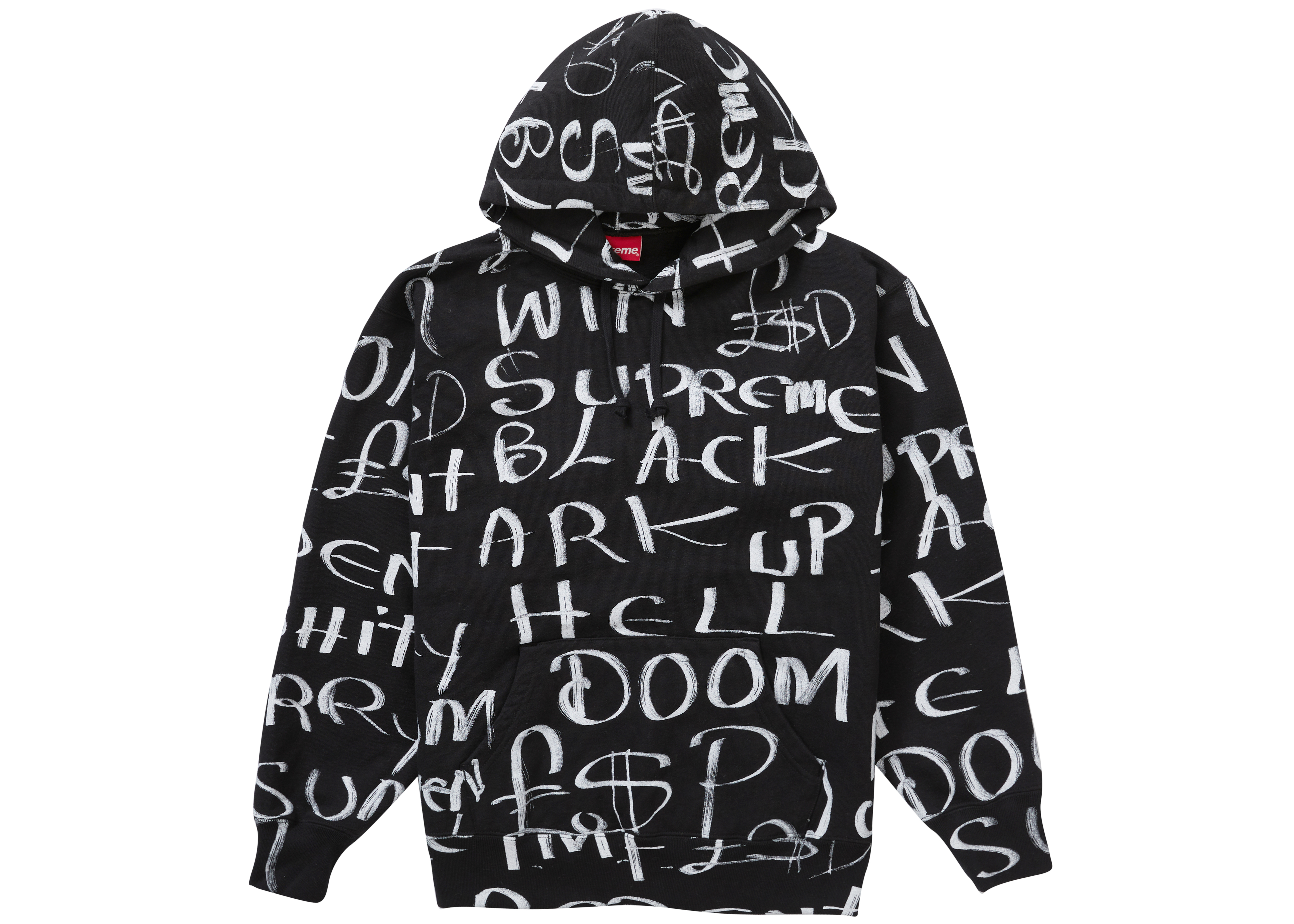 Supreme Black Ark Hooded Sweatshirt Black - HypeAnalyzer