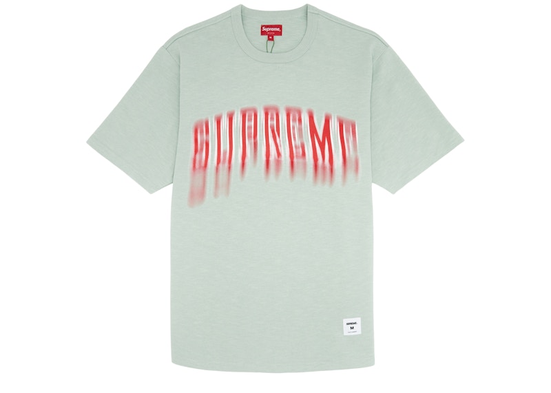 supreme blurred arc tee