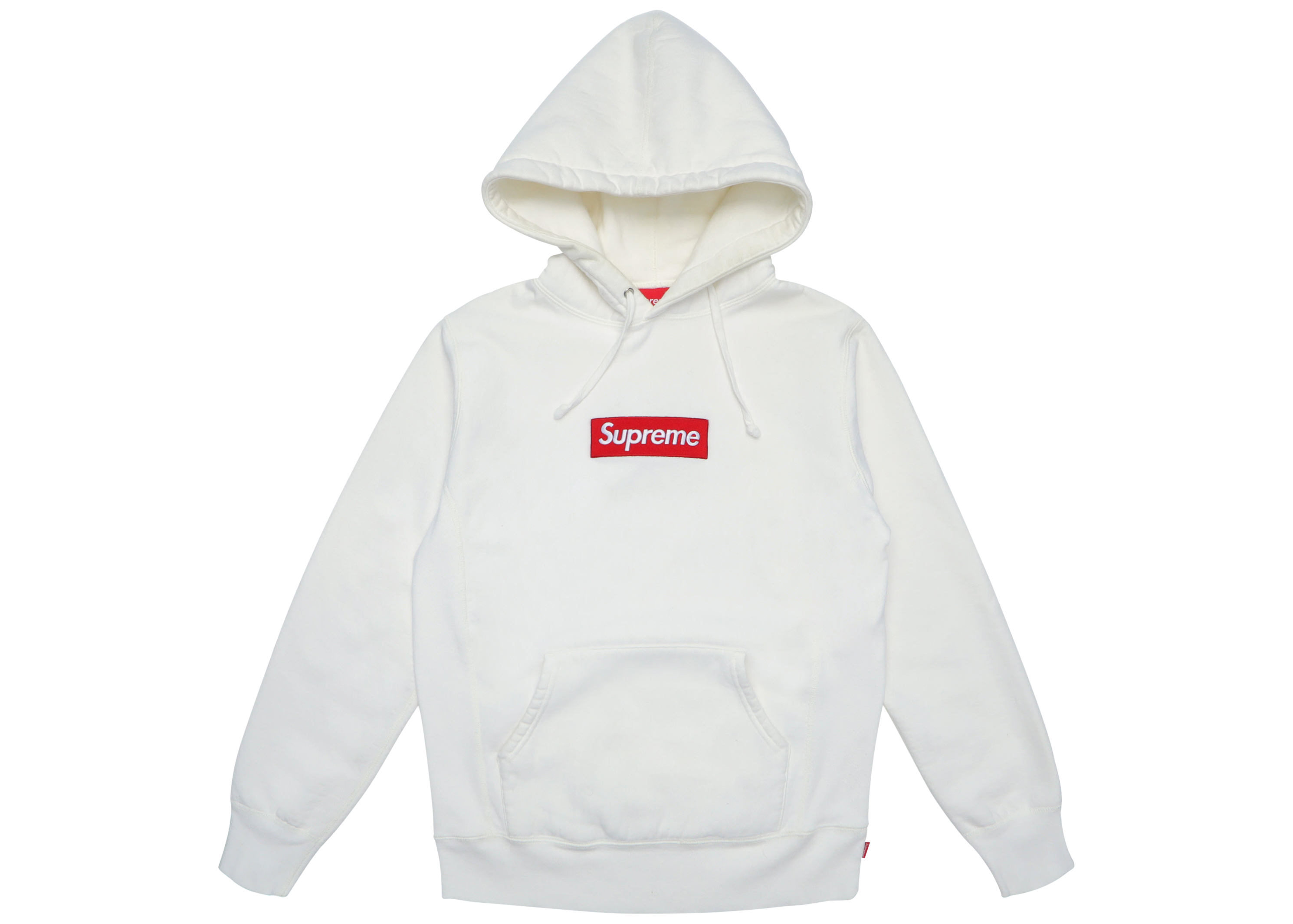 Supreme Box Logo Hooded Sweatshirt White - HypeAnalyzer