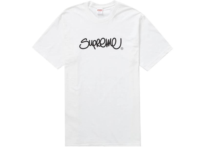Supreme Handstyle Tee White