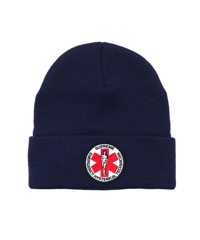 Supreme Hysteric Glamour Beanie Navy