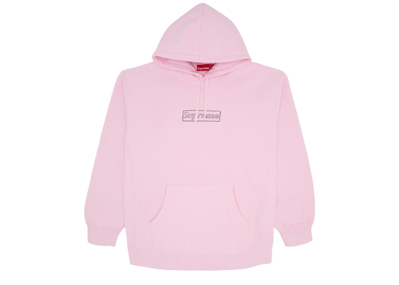 Supreme KAWS Chalk Logo Hooded 