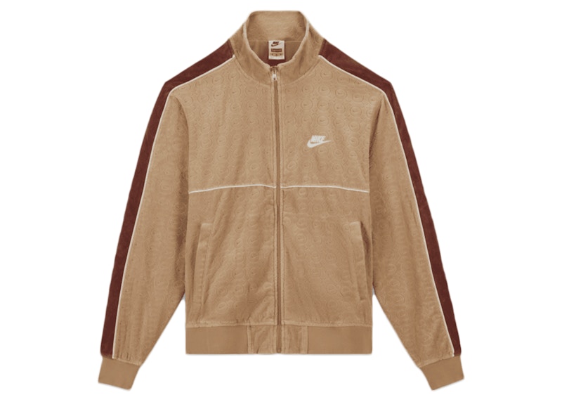 tan nike jacket