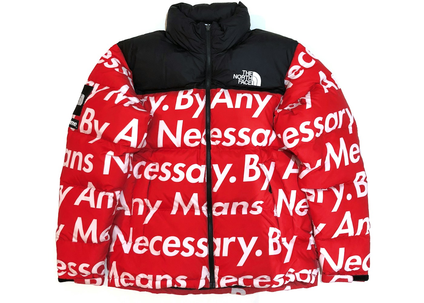 Supreme The North Face By Any Means Nuptse Jacket Red Hypeanalyzer Supreme The North Face By Any Means Nuptse Jacket Red Hypeanalyzer