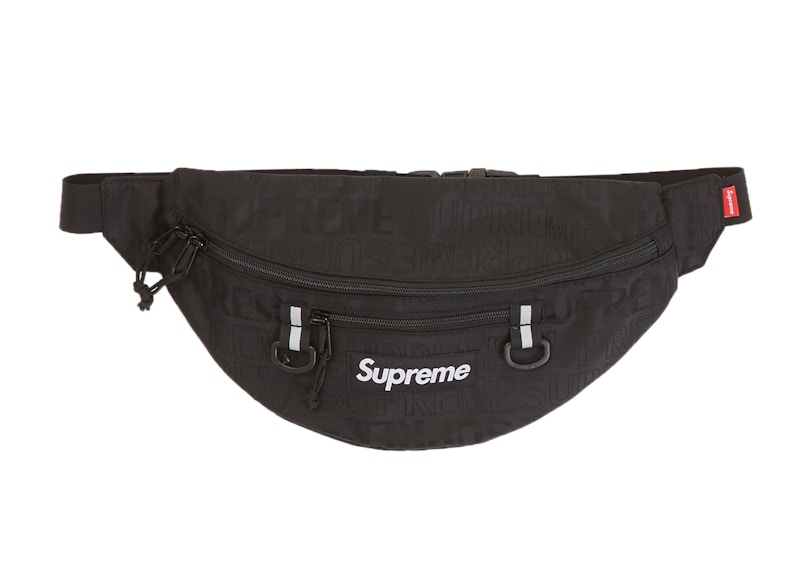 supreme black belt bag