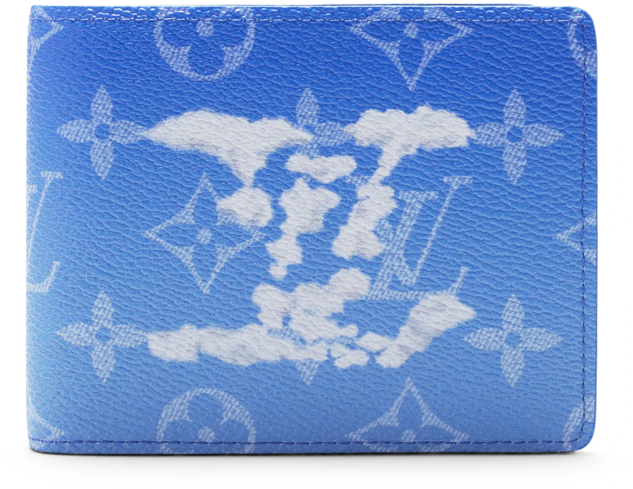 Louis Vuitton LV Shape Reversible Belt Clouds Monogram 40MM Blue -  HypeAnalyzer